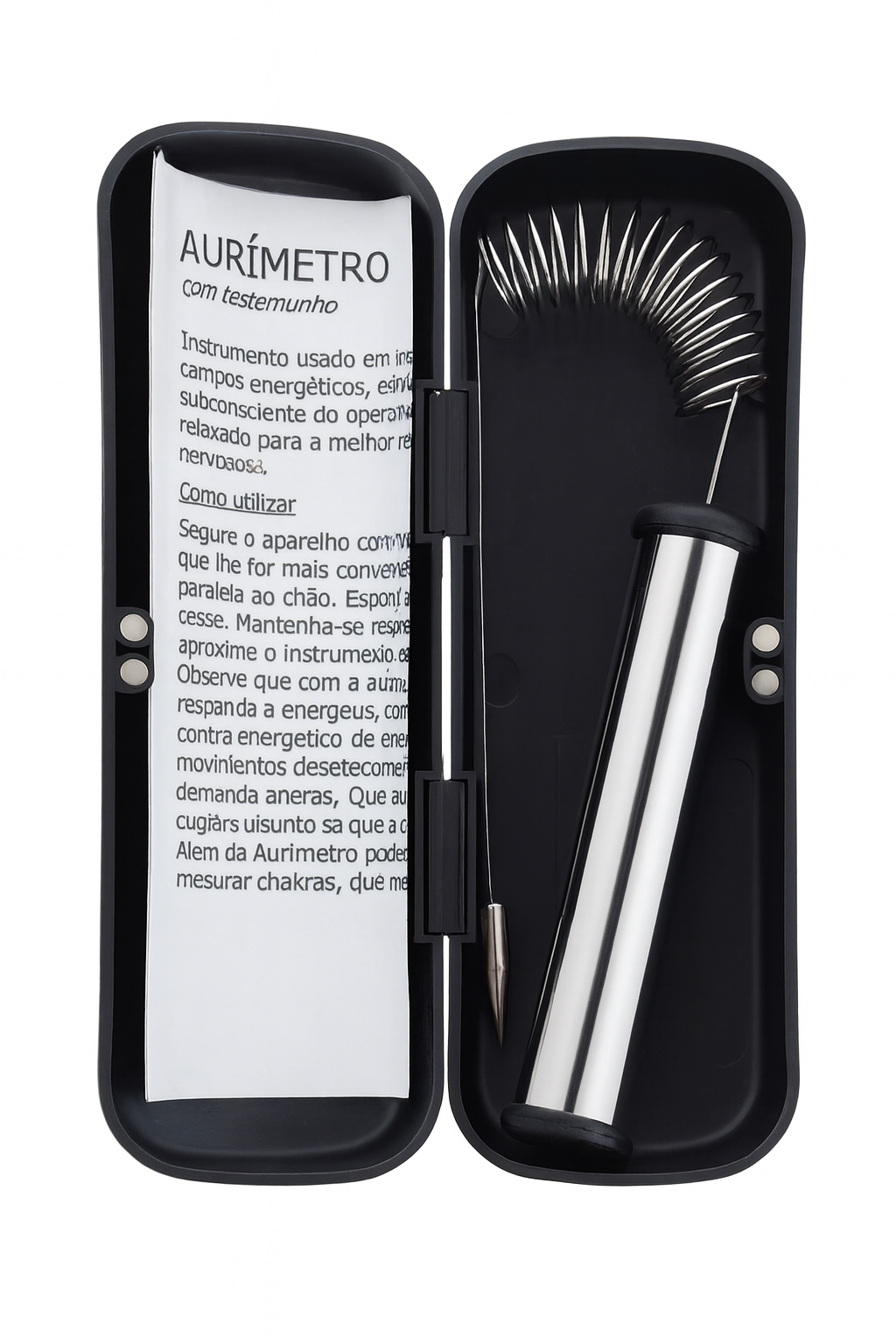 Aurímetro Metal + Limpador Radiestesico
